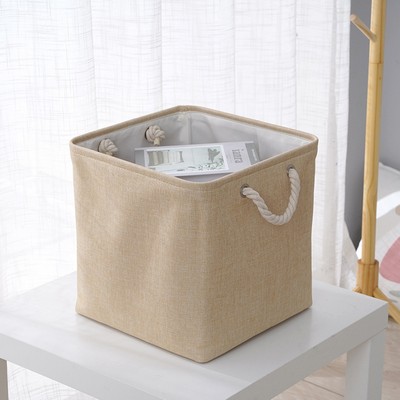 Large Capacity Linen Storage Basket