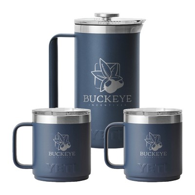 Yeti French Press and Mugs Kit