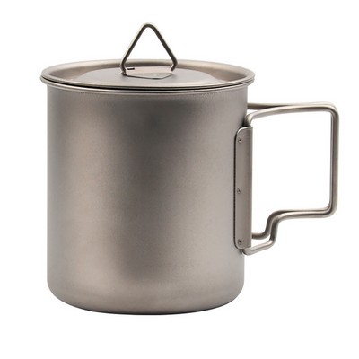 Portable Titanium Cookware Camping Pots