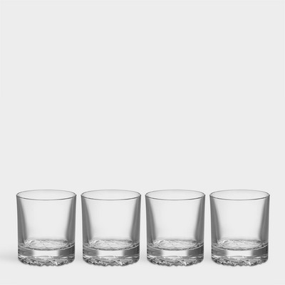 Carat Double Old Fashioned Glasses (Set of 4)