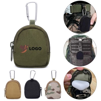 Tactical Coin Purse With Keychain