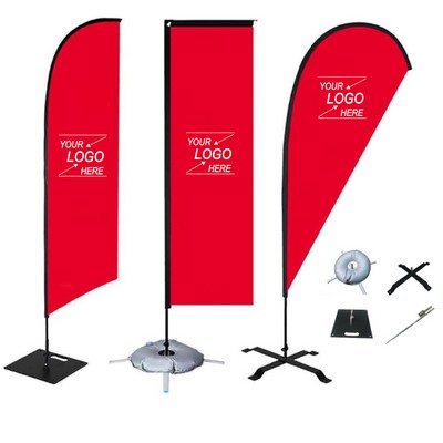 Outdoor Advertising Banner Flag