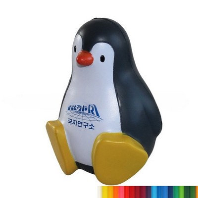 New Foam Sitting Penguin Shaped Stress Reliever