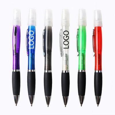 2-in-1 Custom Ballpoint Pen w/Mini Spray Bottle