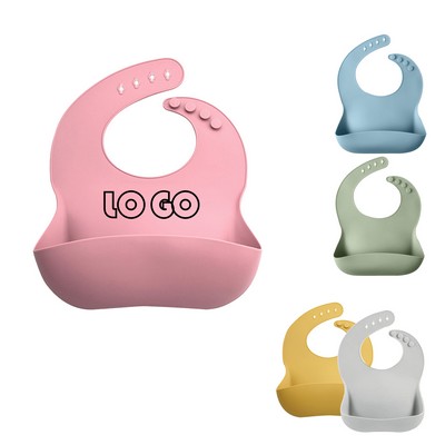 Easy-Clean Silicone Baby Bib