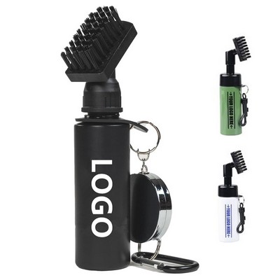 Golf Club Cleaner Brush with Water Spray