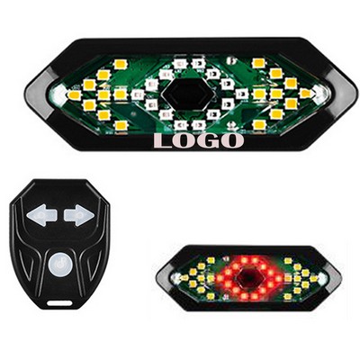 Remote Control Bike Tail Light with Horn