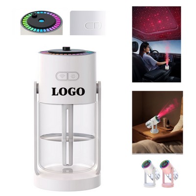 Portable Mini Humidifier With Led Lights