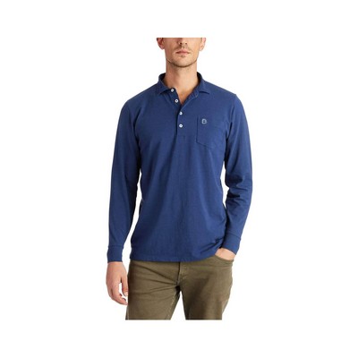 B. Draddy Men's Jack Long-Sleeve Polo