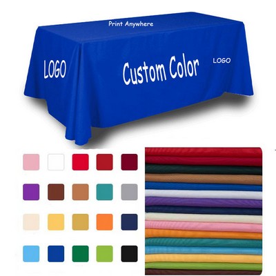 6 Foot Washable Rectangle Tablecloth Table Cover