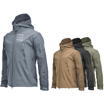 Water Resistant Soft Shell Winter Jacket