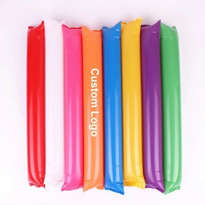 Customized multi-color inflatable stick