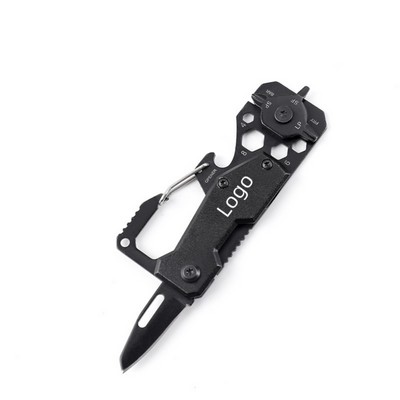 Outdoor Multitool Tool Key Ring Bottle Opener