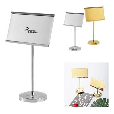 Business Card Holder for Desk Card Name Stand