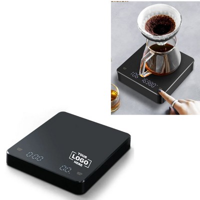 Digital Coffee Scale with Built-In Timer