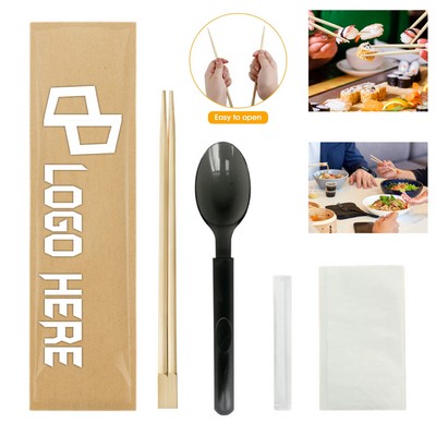 7.87 Inch Disposable Chopsticks Set