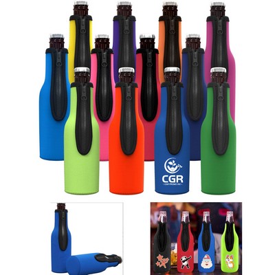 Neoprene Coolers with Zipper