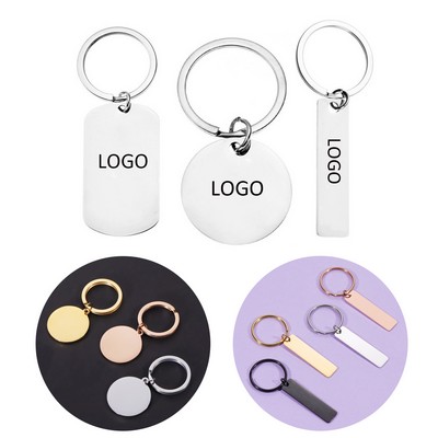 Stainless Steel Key Chain Tags