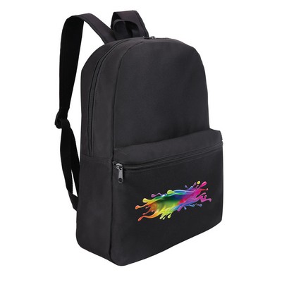 Economy Backpack - Full Color Transfer (11.8" x 16.75" x 4.13")