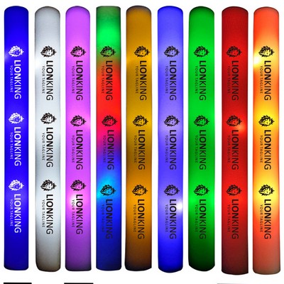 LED Foam Cheer Sponge Glow Sticks