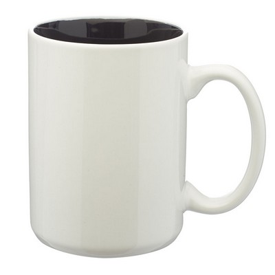 Thick Grip Glossy Ceramic Diner Custom Mugs -12 oz