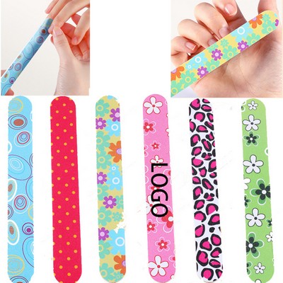 Nail Tools Double-Sided Printed Nail File