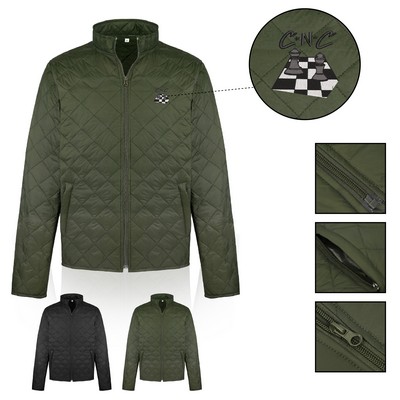 Men's Full-Zip Quilted Jacket