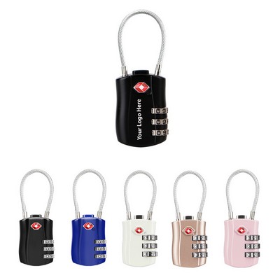 Three-digit Combination TSA Approved Luggage Locks