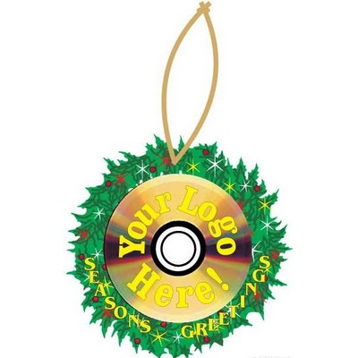 CD Gift Shop Wreath Ornament w/ Mirrored Back (12 Square Inch)