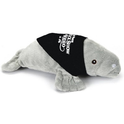 8" Manatee Beanie Stuffed Animal