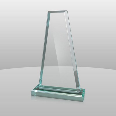 Jade Green Obelisk Award (12"x7"x2")