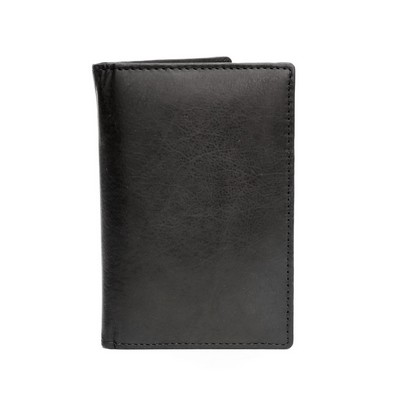 Ashlin® Designer Midnight Black Maryland Passport Wallet