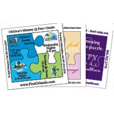 Puzzle Frame Magnets w/Insert (4"x4")