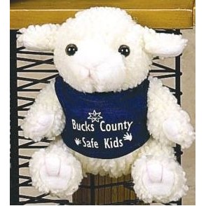 Continental Series Lamb Stuffed Animal w/Shirt (6")