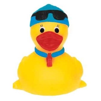 Mini Rubber Sporty Referee Duck©