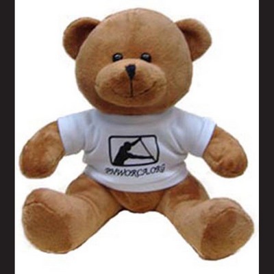 Quincy Brown Bear Stuffed Animal (9")