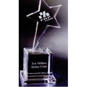 Optic Crystal Flying Star Award