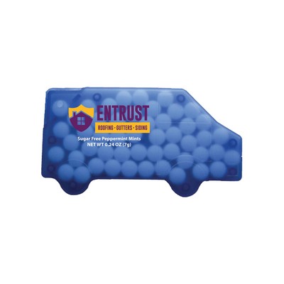 Truck Shaped Credit Card Mints