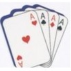 Playing Cards Stock Temporary Tattoo