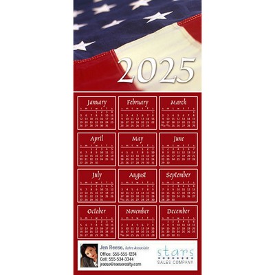 Full Color Z-Fold Calendar Greeting Cards w/Imprinted Envelopes (15"x7")