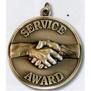 Newport Mint Medal - 2 1/2" (Service Award)