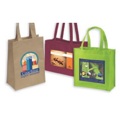 4-Color Process Tote Bag w/18" Handles (16"x 6"x 12")