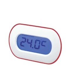 Oval Digital Clock