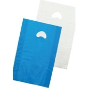 Dark Blue High Density Encore™ Merchandise Bag w/ Die Cut Handle (13"x3"x21")