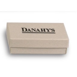 Oatmeal Beige Groove Jewelry Box (8"x2"x7/8")