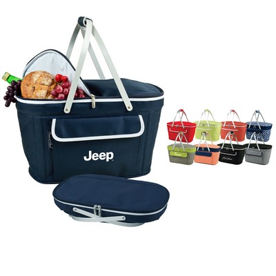 Collapsible Insulated Cooler Basket