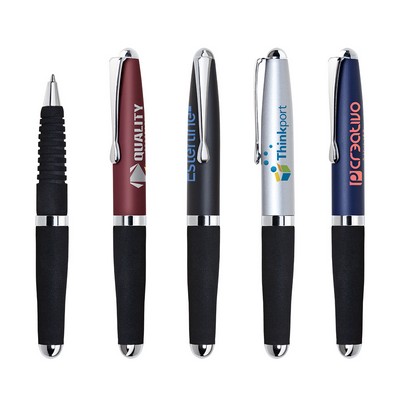 Jocasta-IV Aluminum Ballpoint Pen w/Removable Cap