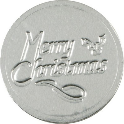 Merry Christmas Chocolate Coin