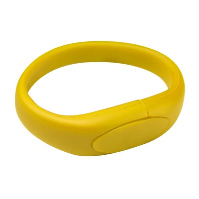 Oval Silicone Wristband USB 2.0 (512MB)