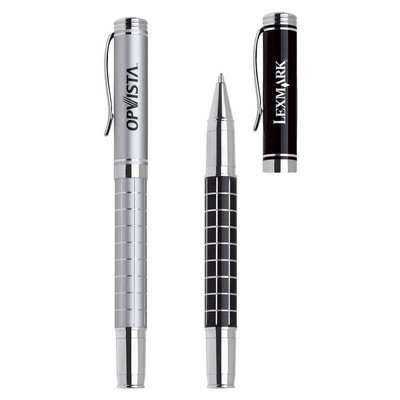 Sophisticated Cap Action Rollerball Pen